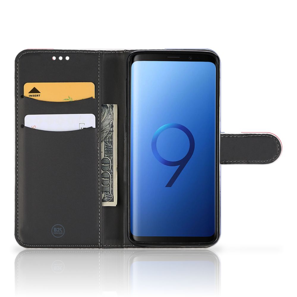 Samsung Galaxy S9 Plus Bookstyle Case Frankrijk