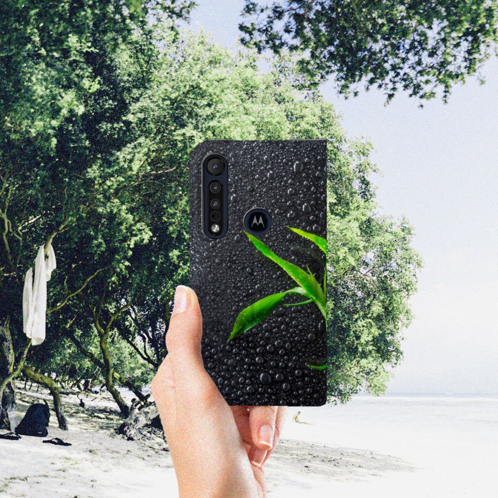 Motorola G8 Plus Smart Cover Orchidee - B2C Telecom