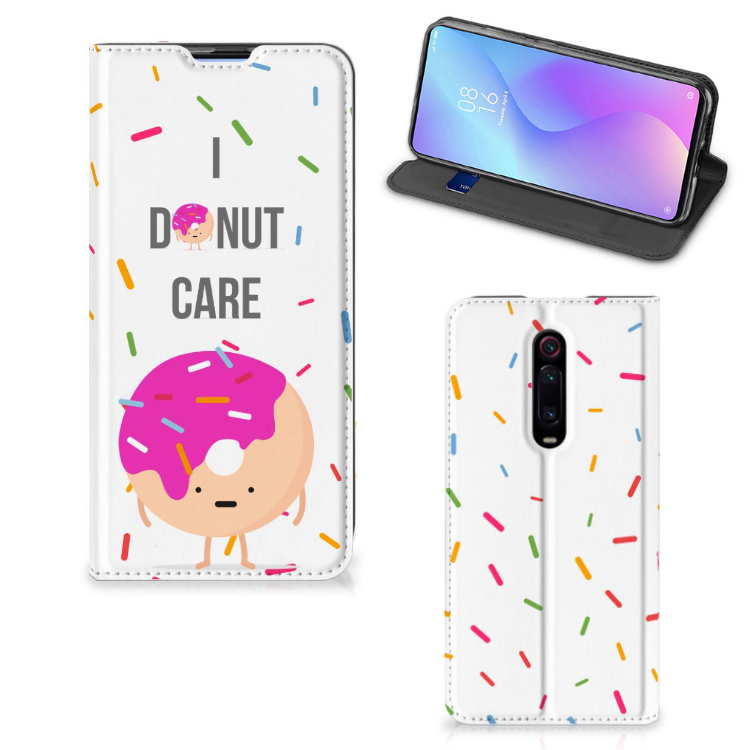 Xiaomi Redmi K20 Pro Flip Style Cover Donut Roze - B2C Telecom