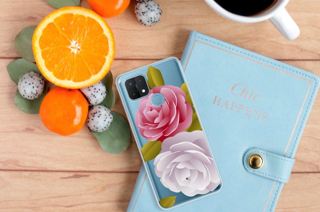 OPPO A15 TPU Case Roses B2C Telecom