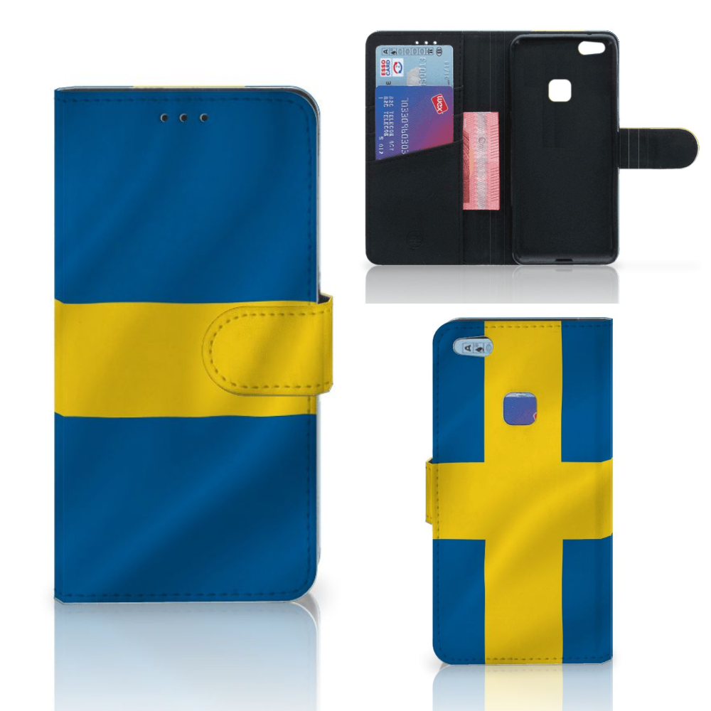 Huawei P10 Lite Bookstyle Case Zweden