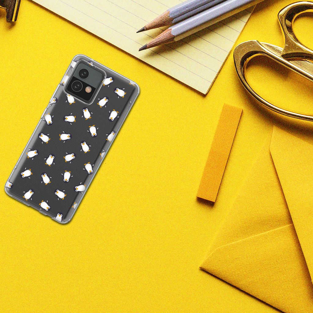 TPU bumper voor Motorola Moto G72 Pinguïn B2C Telecom