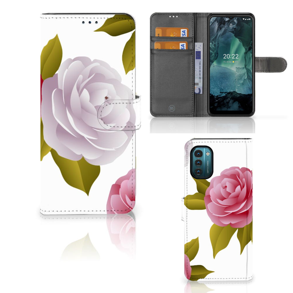 Nokia G11 | G21 Hoesje Roses