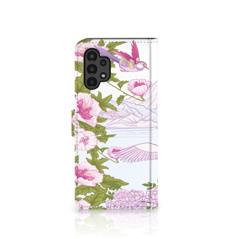 Samsung Galaxy A13 (4G) Telefoonhoesje met Pasjes Bird Standing