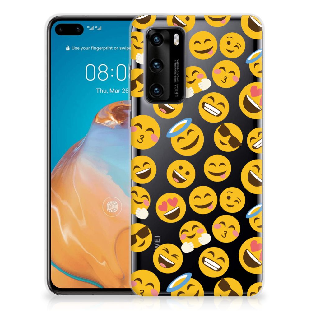 Huawei P40 TPU bumper Emoji B2C Telecom