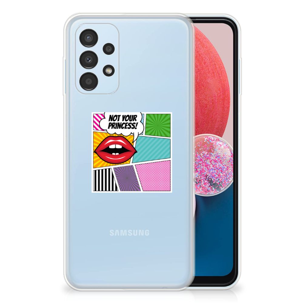 Samsung Galaxy A13 4G Silicone Back Cover Popart Princess B2C Telecom