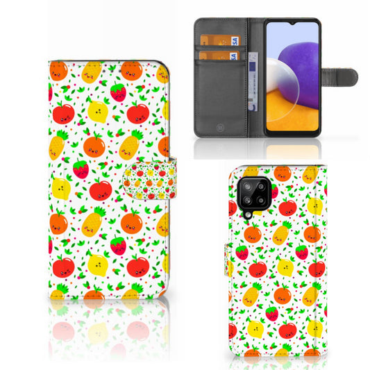 Samsung Galaxy A22 4G | M22 Book Cover Fruits