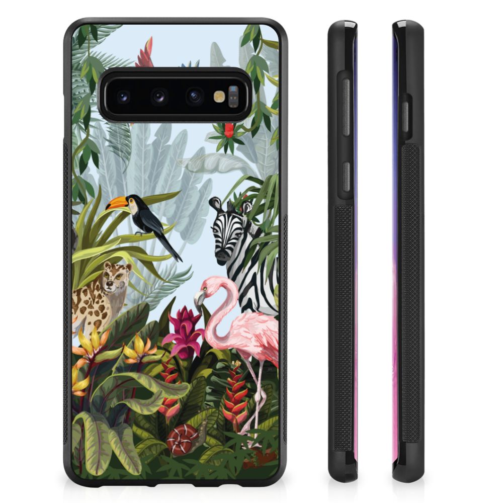 Back Cover voor Samsung Galaxy S10+ Jungle