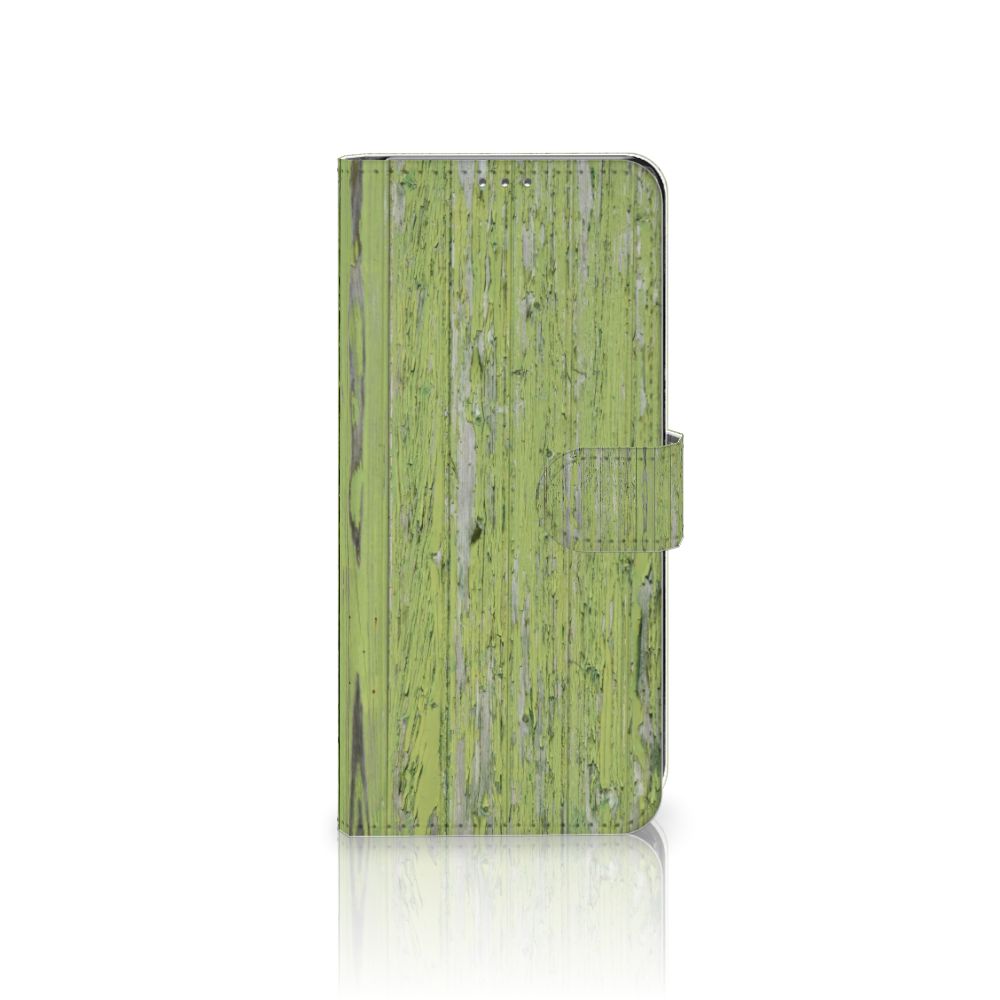 Samsung Galaxy S20 FE Book Style Case Green Wood
