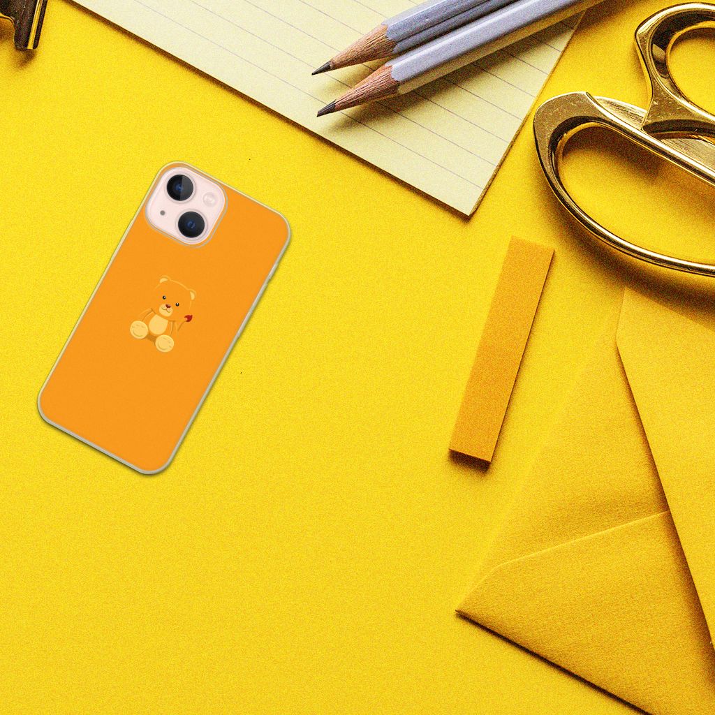 iPhone 13 mini Telefoonhoesje met Naam Baby Beer B2C Telecom
