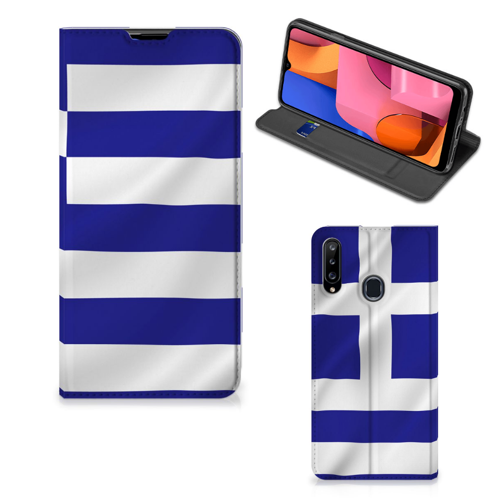 Samsung Galaxy A20s Standcase Griekenland - B2C Telecom