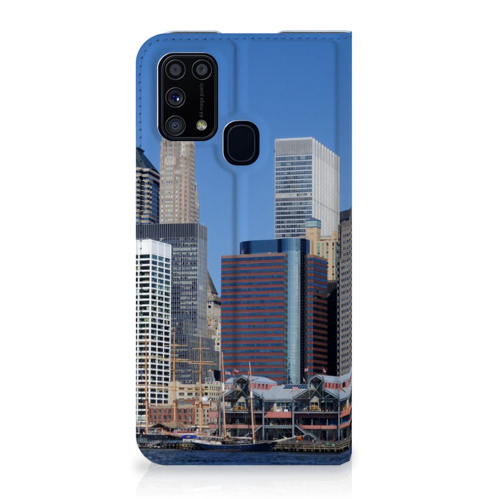 Samsung Galaxy M31 Book Cover Vrijheidsbeeld - B2C Telecom