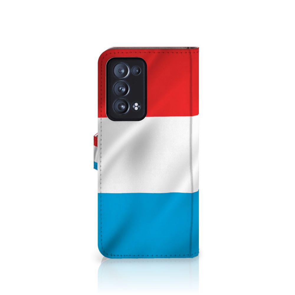 OPPO Reno 6 Pro Plus 5G Bookstyle Case Luxemburg