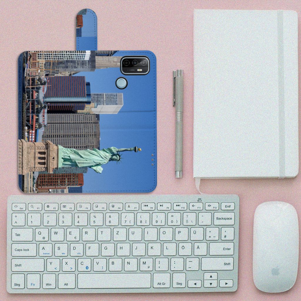 OPPO A53 | OPPO A53s Flip Cover Vrijheidsbeeld
