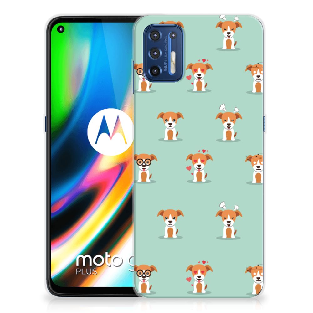 Motorola Moto G9 Plus TPU Hoesje Pups B2C Telecom