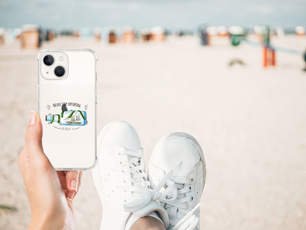iPhone 13 Stevig Bumper Hoesje Boho Bottle B2C Telecom