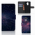 Samsung Galaxy A6 Plus 2018 Book Case Stars