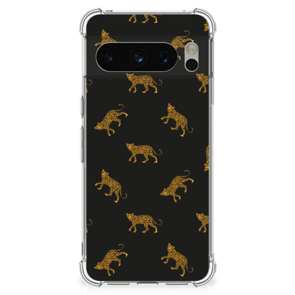 Case Anti-shock voor Google Pixel 8 Pro Leopards