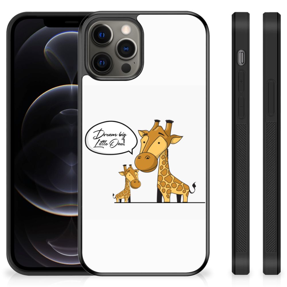 iPhone 12 Pro Max Bumper Hoesje Giraffe