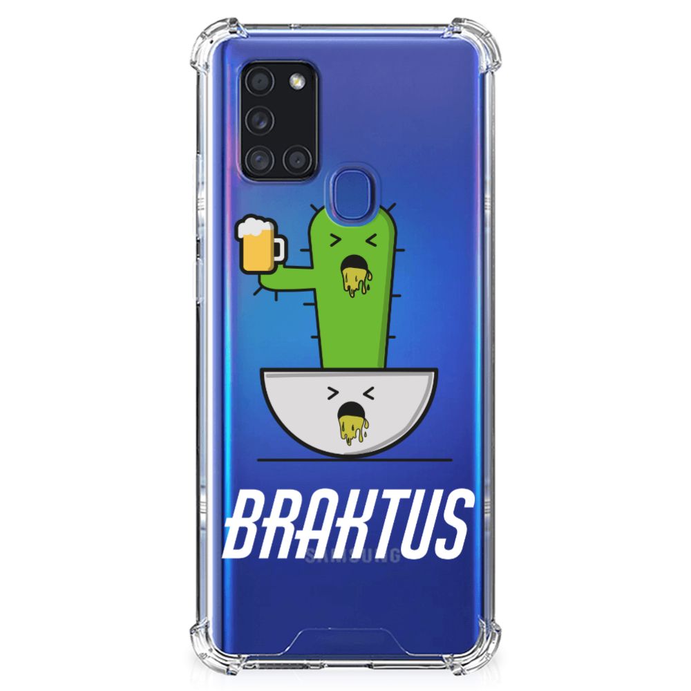 Samsung Galaxy A21s Stevig Bumper Hoesje Braktus B2C Telecom
