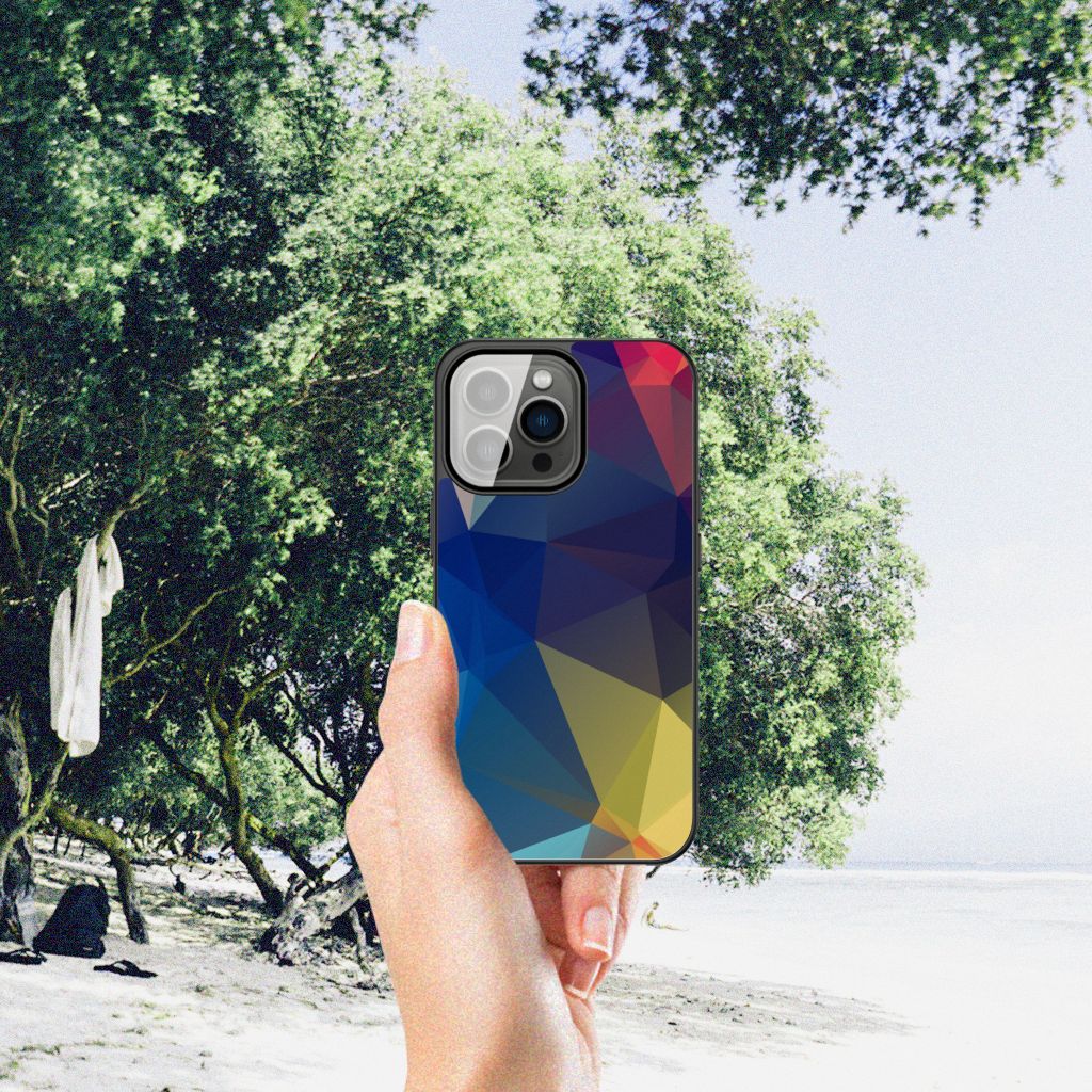 iPhone 13 Pro Backcover Polygon Dark B2C Telecom