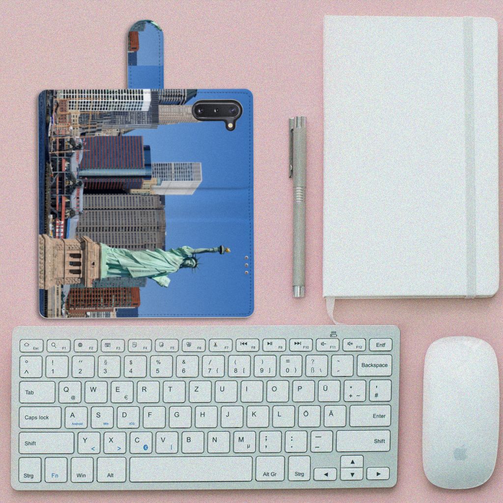 Samsung Galaxy Note 10 Flip Cover Vrijheidsbeeld