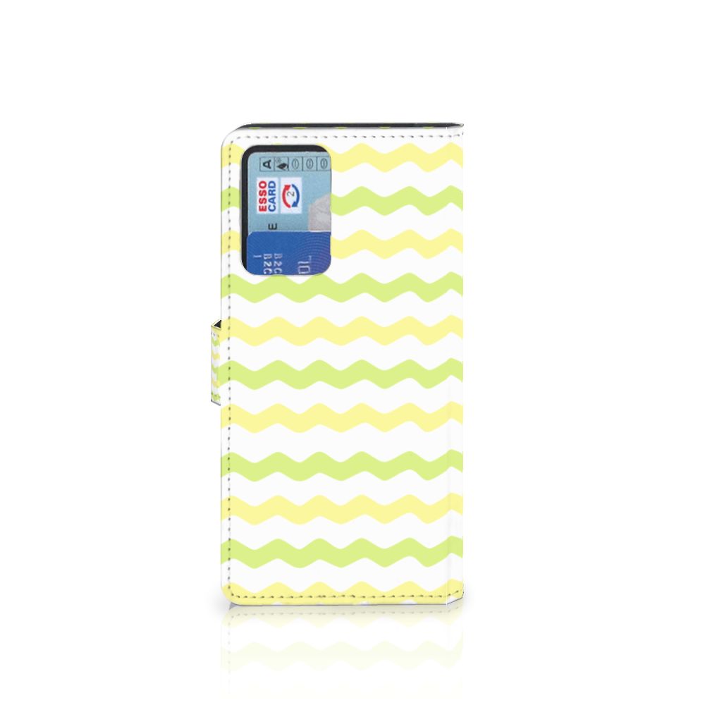 Xiaomi Redmi Note 10 Pro Telefoon Hoesje Waves Yellow