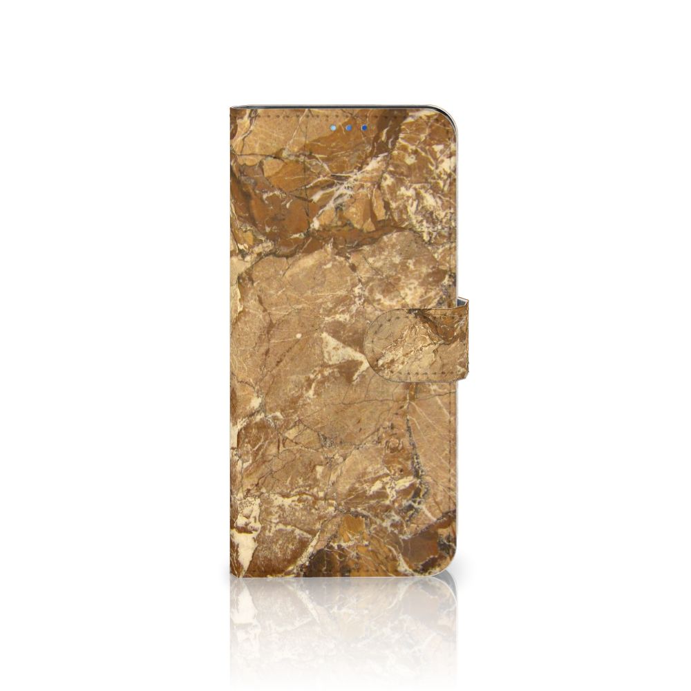 OPPO Find X3 Neo 5G Bookcase Marmer Creme met luxe marmer-effect en bescherming voor jouw smartphone.