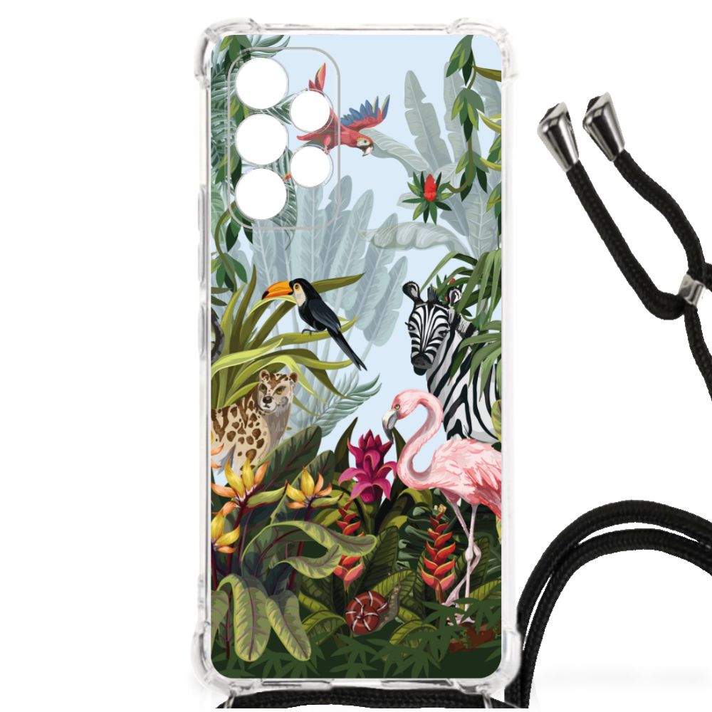 Case Anti-shock voor Samsung Galaxy A53 Jungle