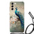 Case Anti-shock voor Samsung Galaxy S21 FE Vintage Pauwen B2C Telecom