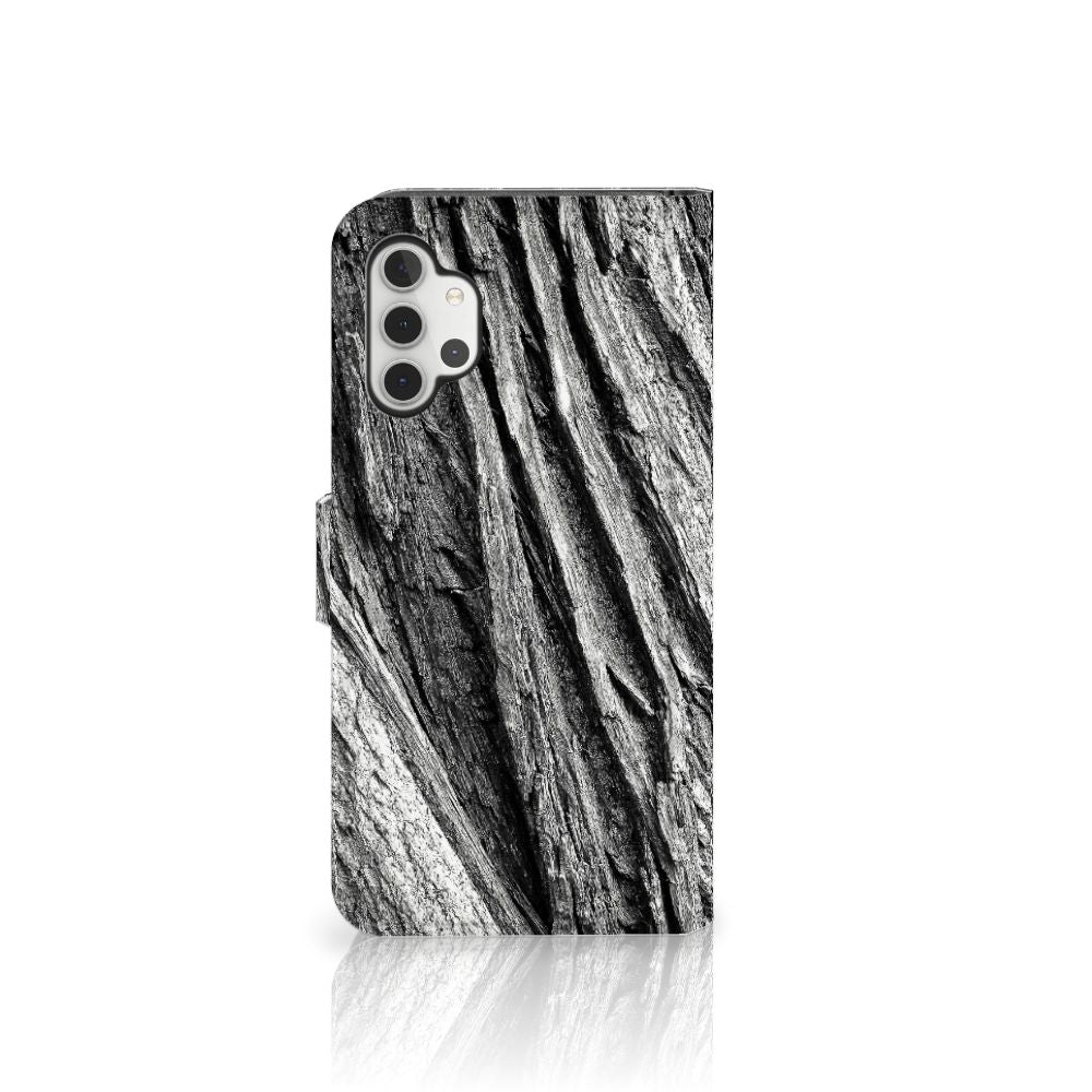 Book Style Case Samsung Galaxy A32 4G Boomschors Grijs