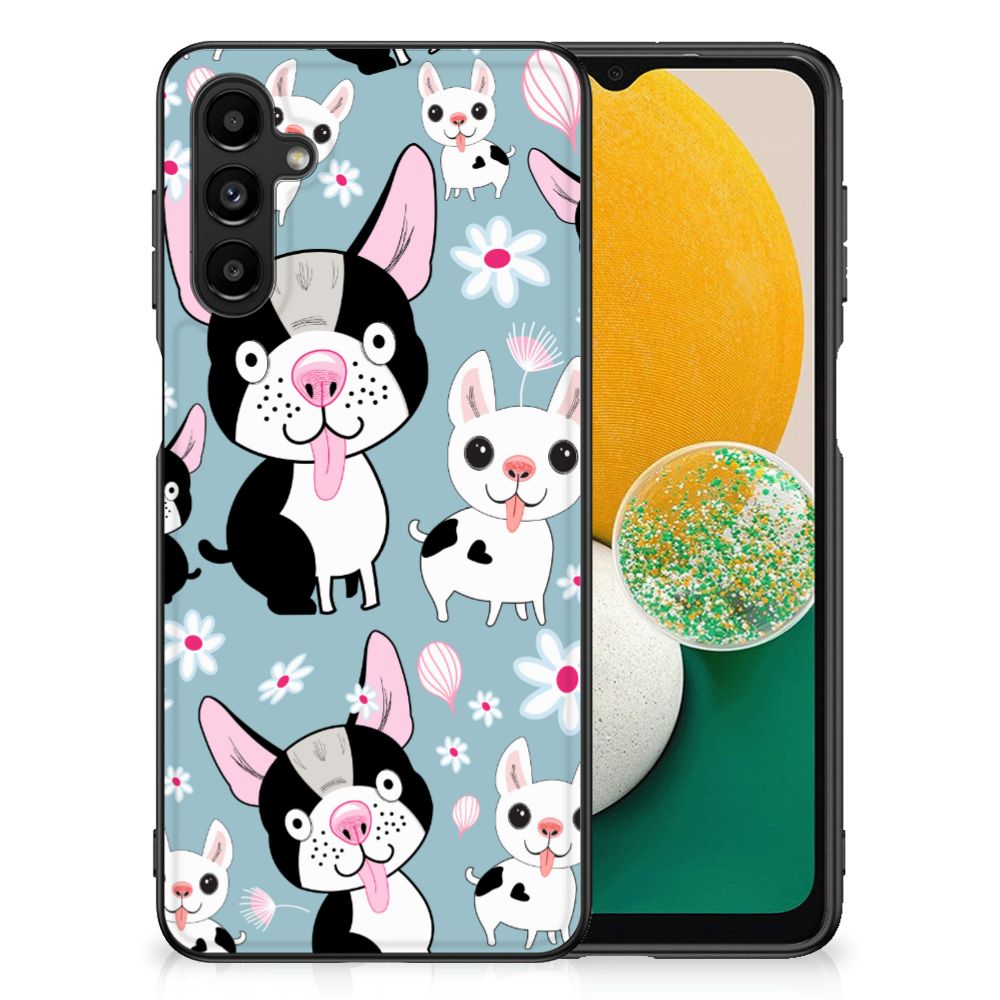 Samsung Galaxy A14 5G Dierenprint Telefoonhoesje Hondjes