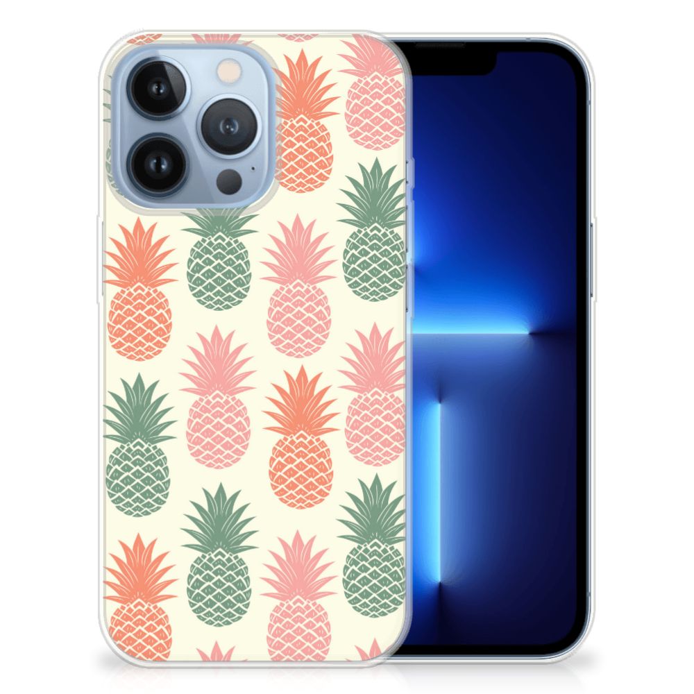 Apple iPhone 13 Pro Siliconen Case Ananas B2C Telecom