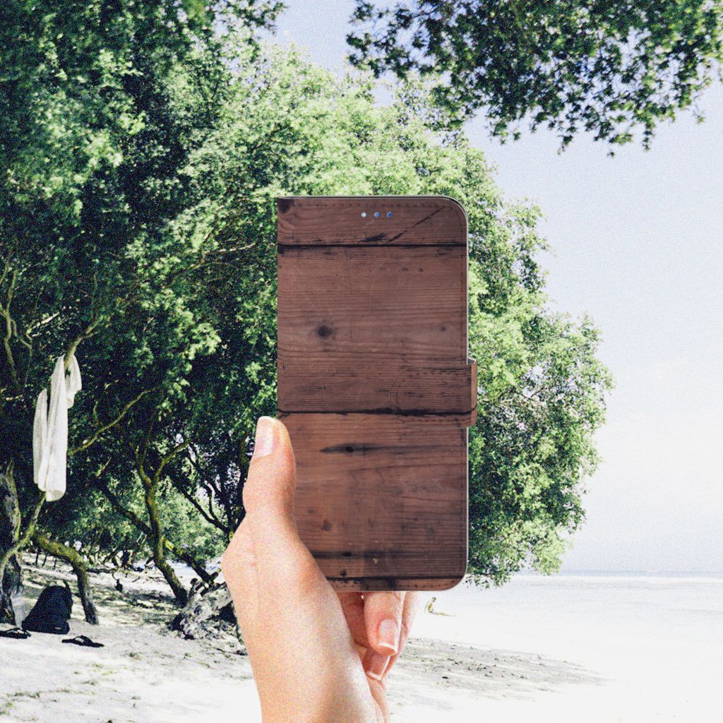 OPPO Find X3 Neo 5G Book Style Case Old Wood