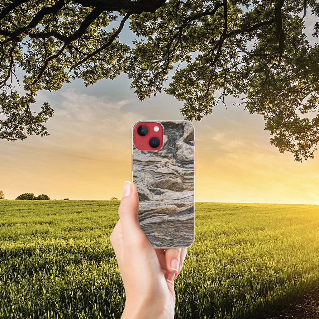 Apple iPhone 13 TPU Siliconen Hoesje Steen B2C Telecom