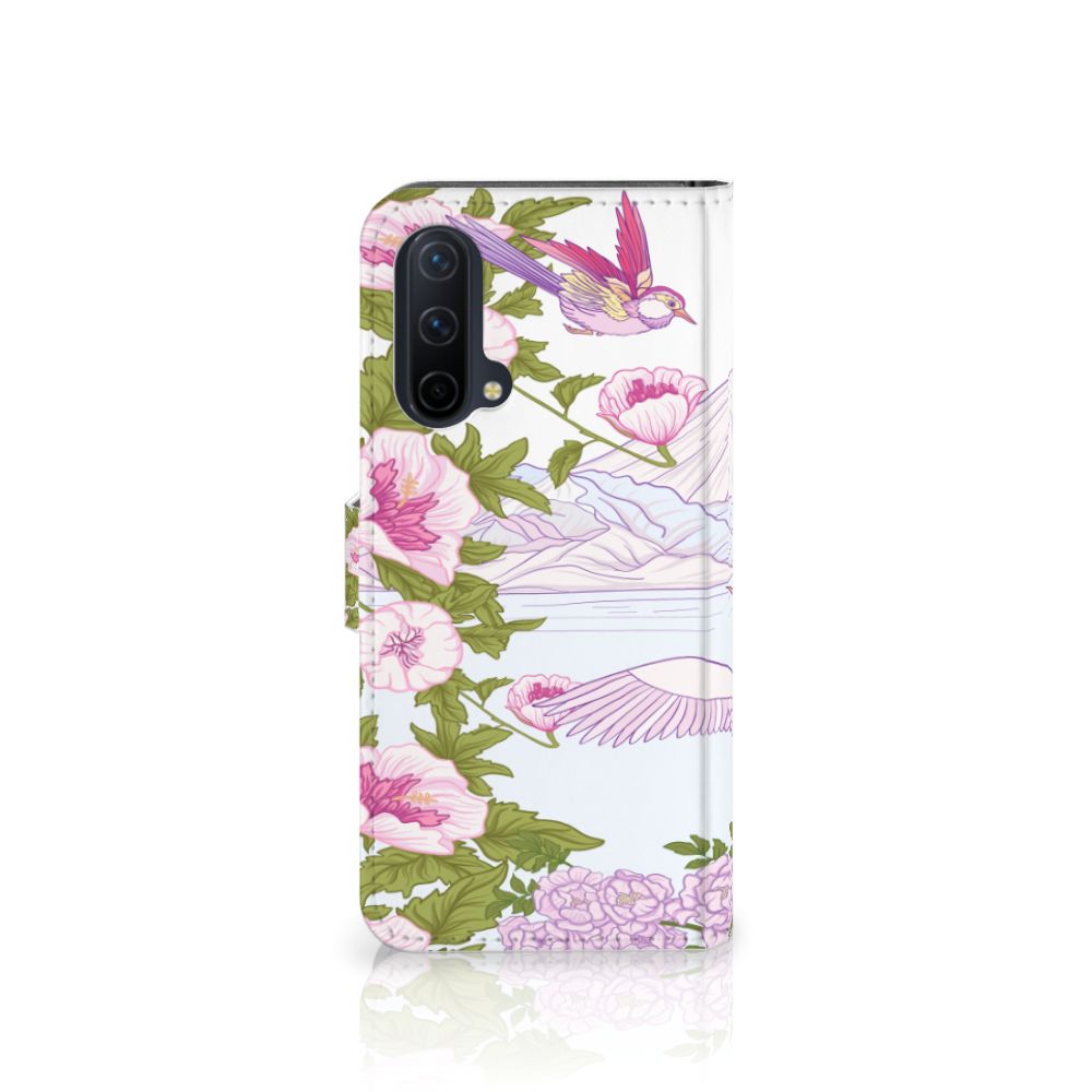 OnePlus Nord CE 5G Telefoonhoesje met Pasjes Bird Standing