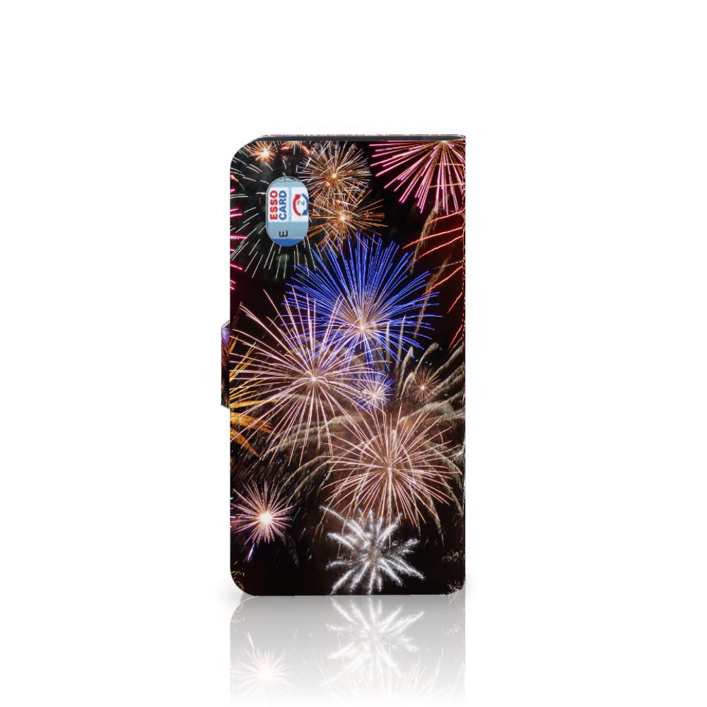 Alcatel 1B (2020) Wallet Case met Pasjes Vuurwerk