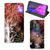 Motorola One Zoom Hippe Standcase Vuurwerk - B2C Telecom