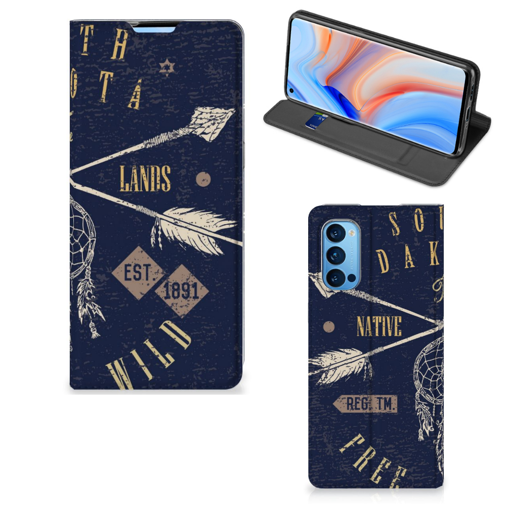 OPPO Reno4 Pro 5G Book Cover South Dakota - B2C Telecom