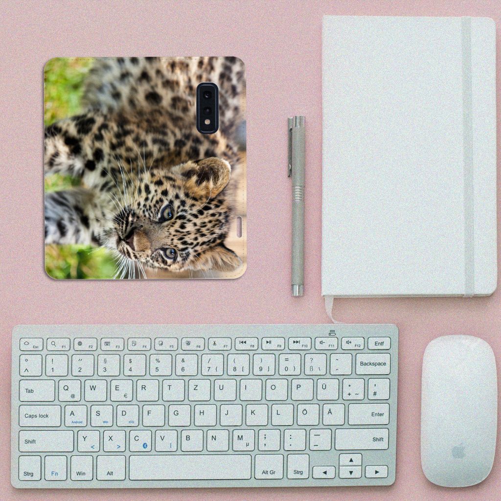 Samsung Galaxy S10e Hoesje maken Baby Luipaard