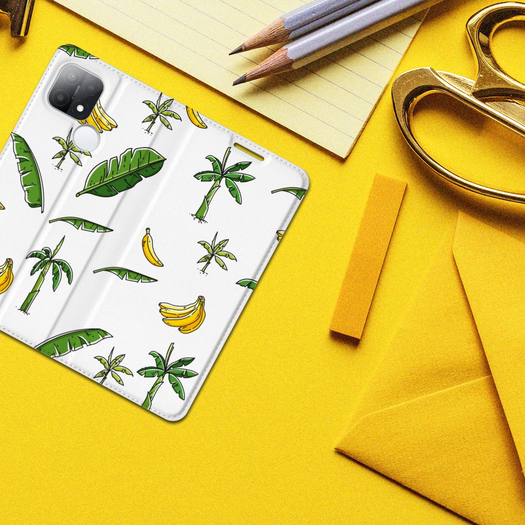 OPPO A15 Smart Cover Banana Tree - B2C Telecom