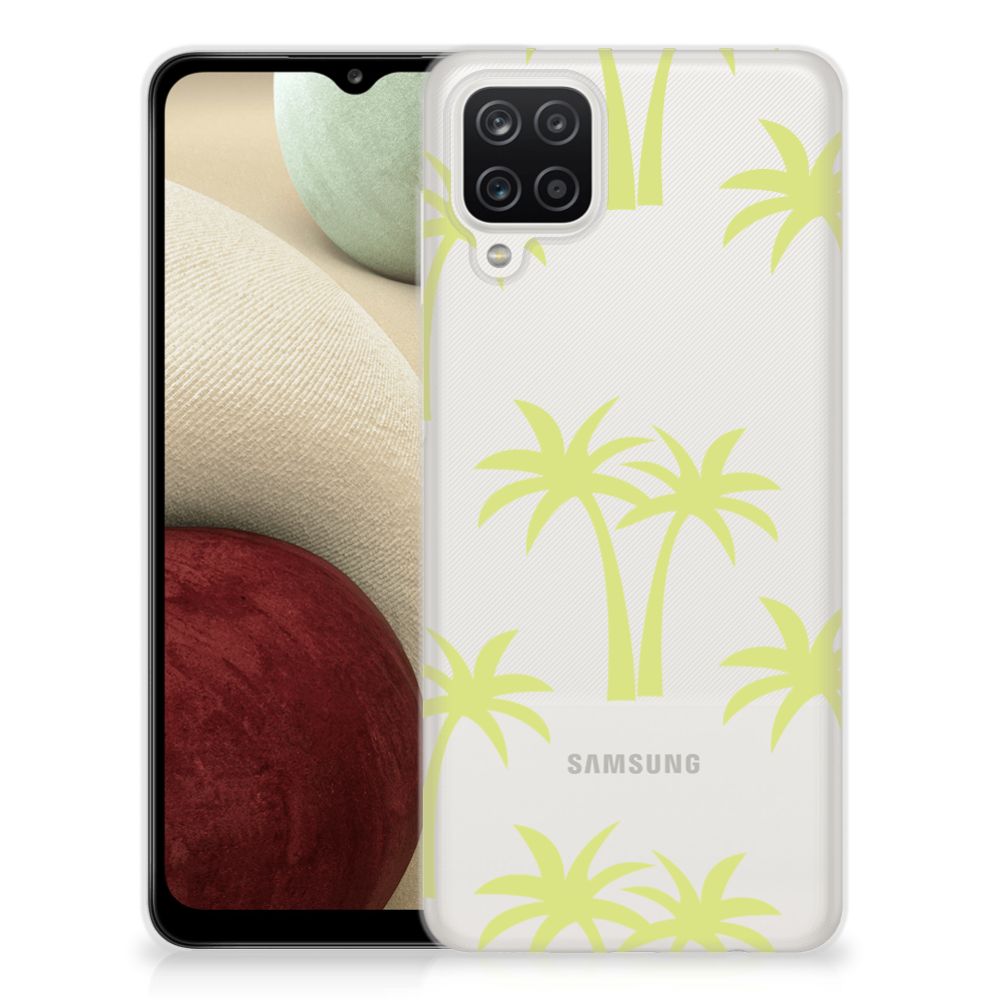 Samsung Galaxy A12 TPU Case Palmtrees