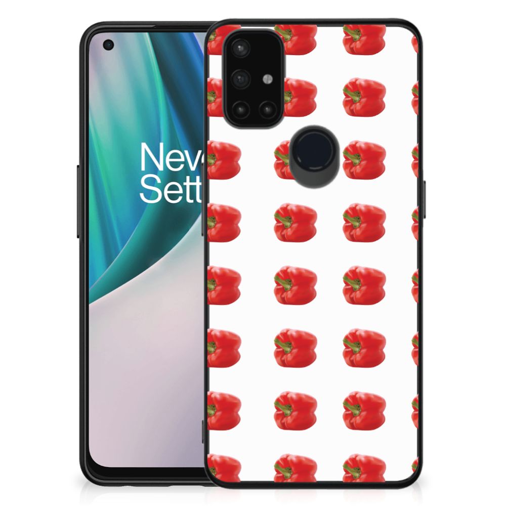 OnePlus Nord N10 5G Back Cover Hoesje Paprika Red