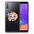 Silicone Back Case Samsung Galaxy A7 (2018) Boho Skull