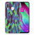 Samsung Galaxy A40 TPU Hoesje Abstract Green Blue