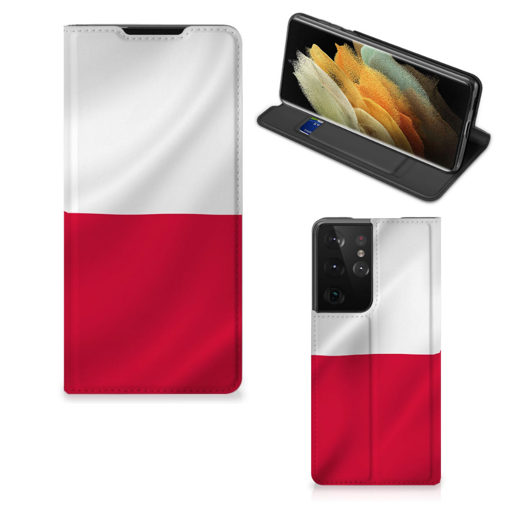 Samsung Galaxy S21 Ultra Standcase Polen - B2C Telecom