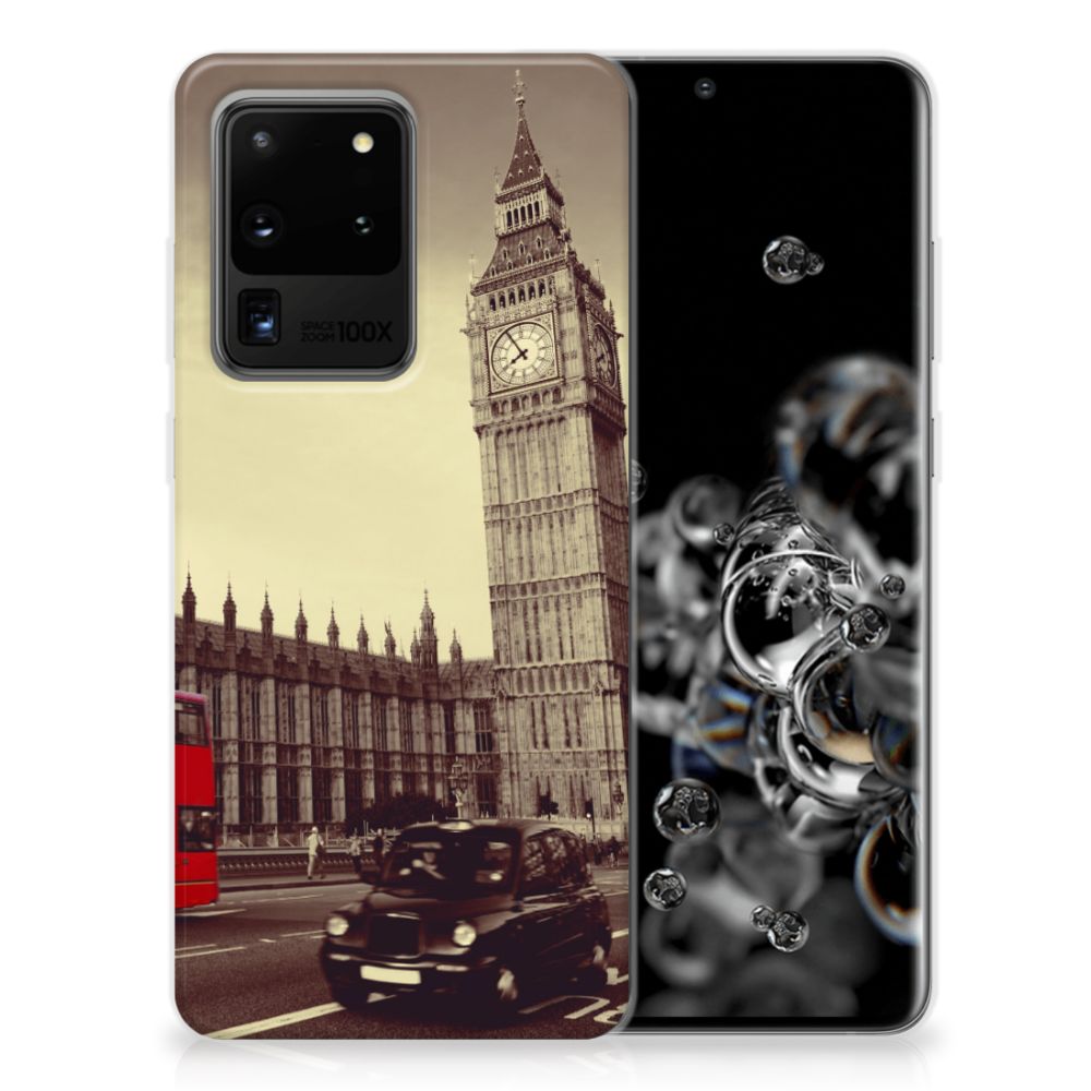 Samsung Galaxy S20 Ultra Siliconen Back Cover Londen B2C Telecom
