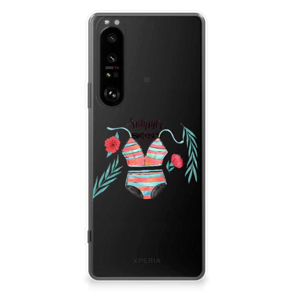 Sony Xperia 1 III Telefoonhoesje met Naam Boho Summer