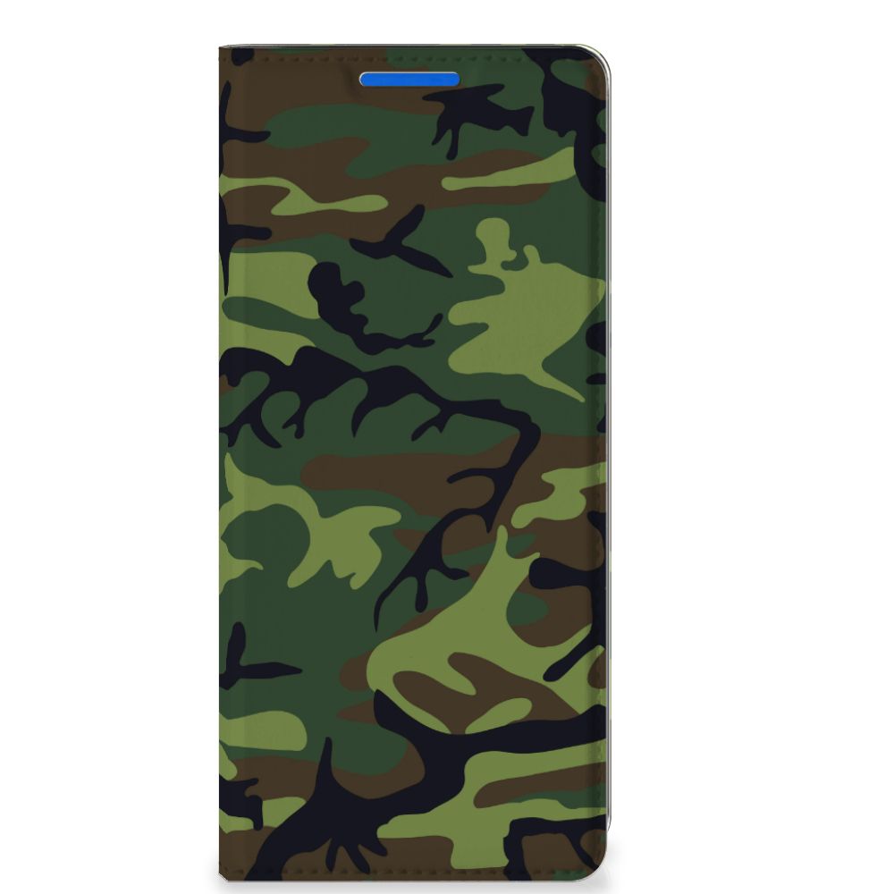 OPPO Reno 6 Pro Plus 5G Hoesje met Magneet Army Dark - B2C Telecom