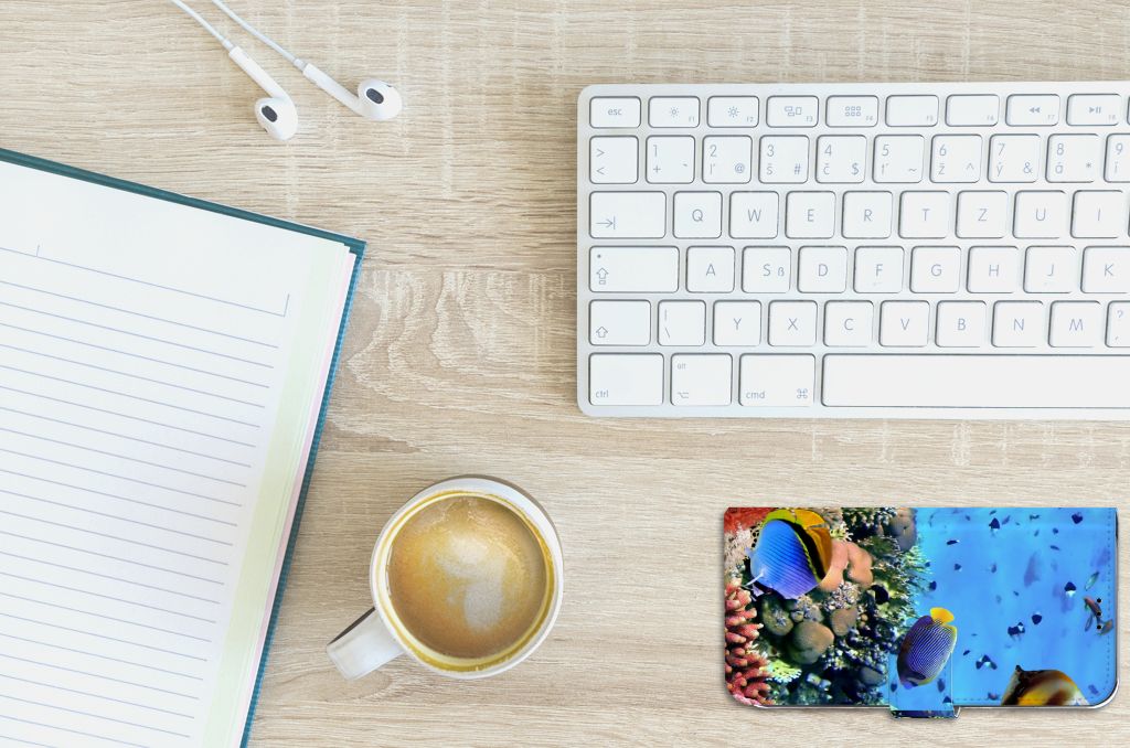 Apple iPhone Xs Max Telefoonhoesje met Pasjes Vissen